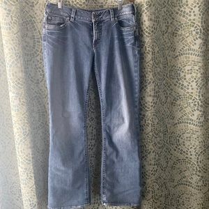 Silver Julia Boot Leg Jeans 33